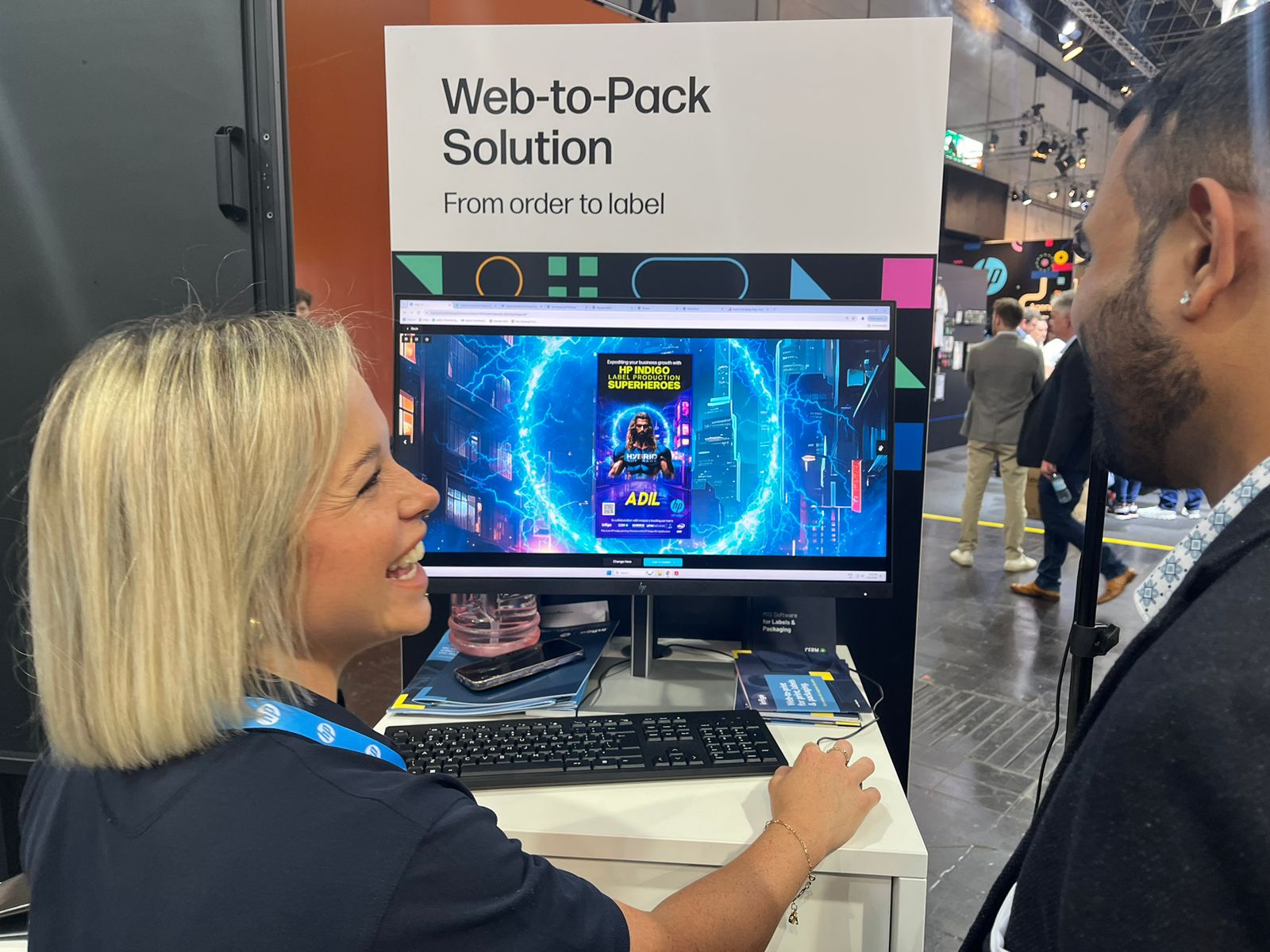 Exploring printing and packaging technology at an industry exhibition